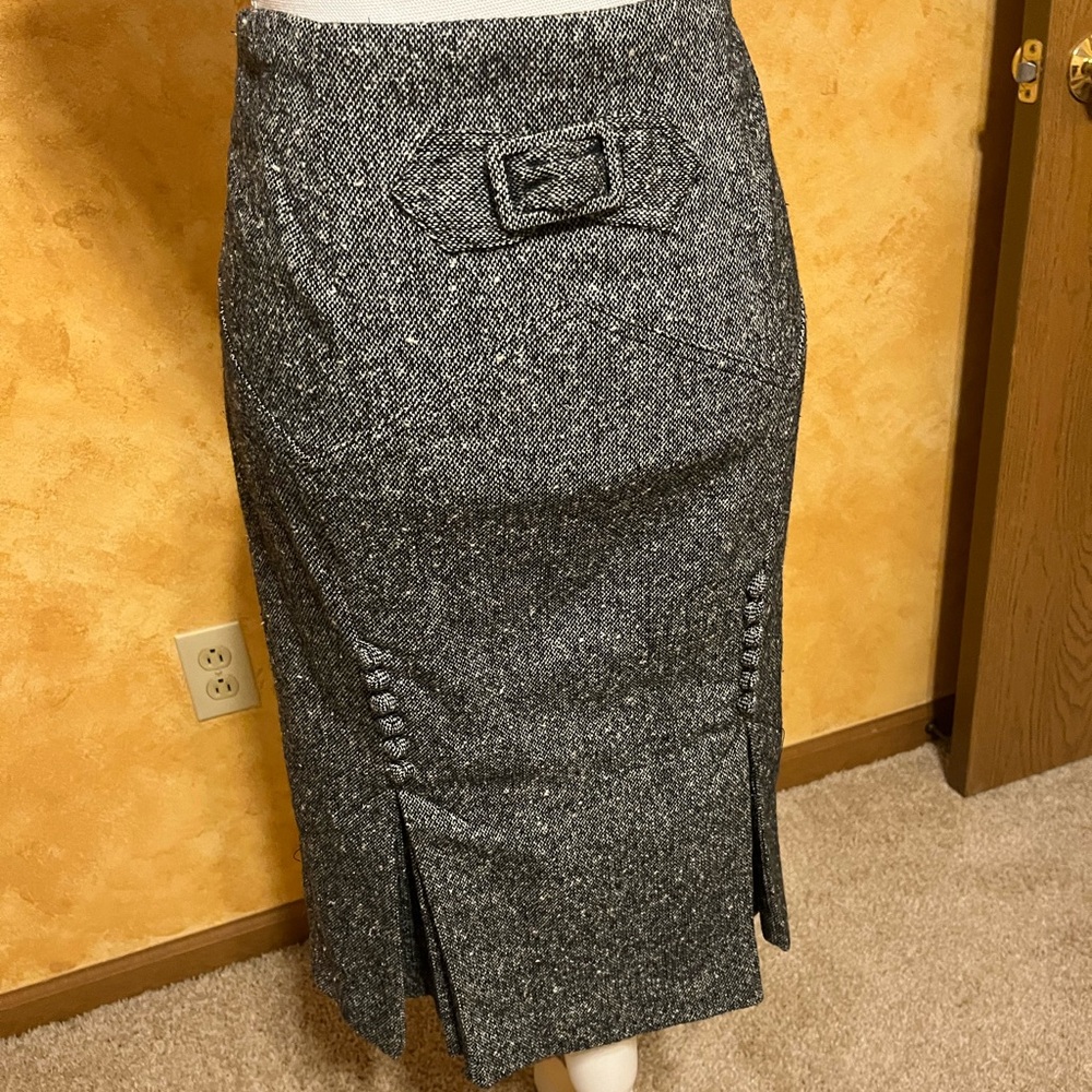 Victoria’s Secret Black and White Tweed Pencil Skirt - Size 10 - Picture 2 of 8